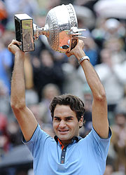 Federer, ganador de Roland Garros 2009