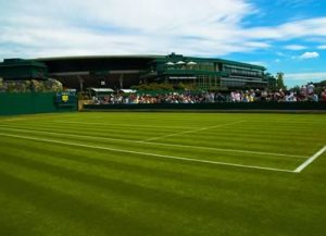 El mítico césped de Wimbledon